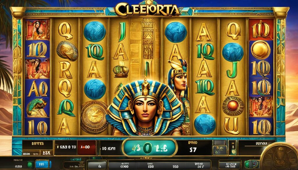 Cleopatra slot machine features