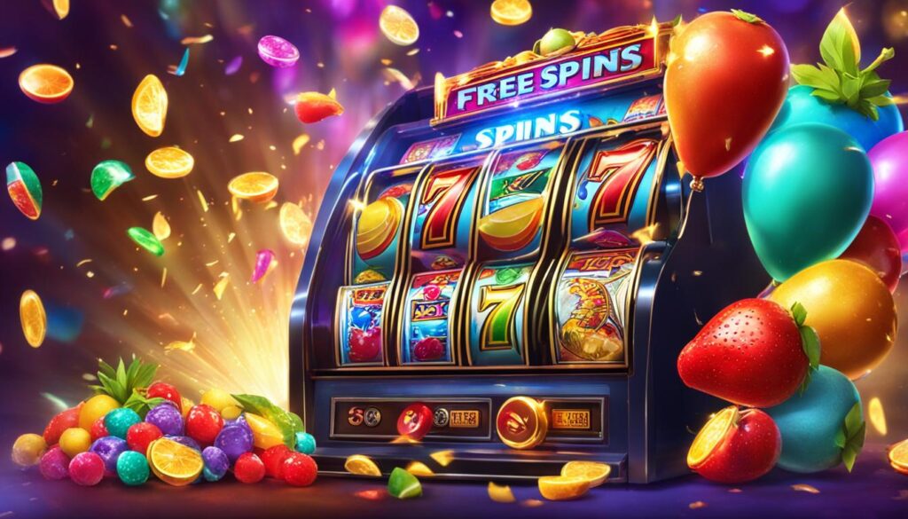 Fruit Party slots free spins feature