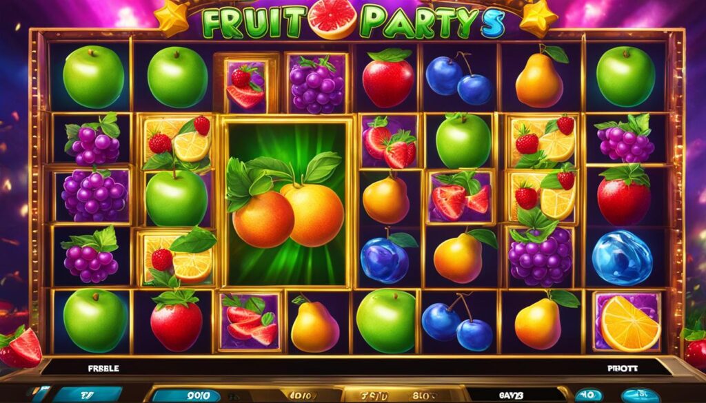 Fruit Party slots tumble feature