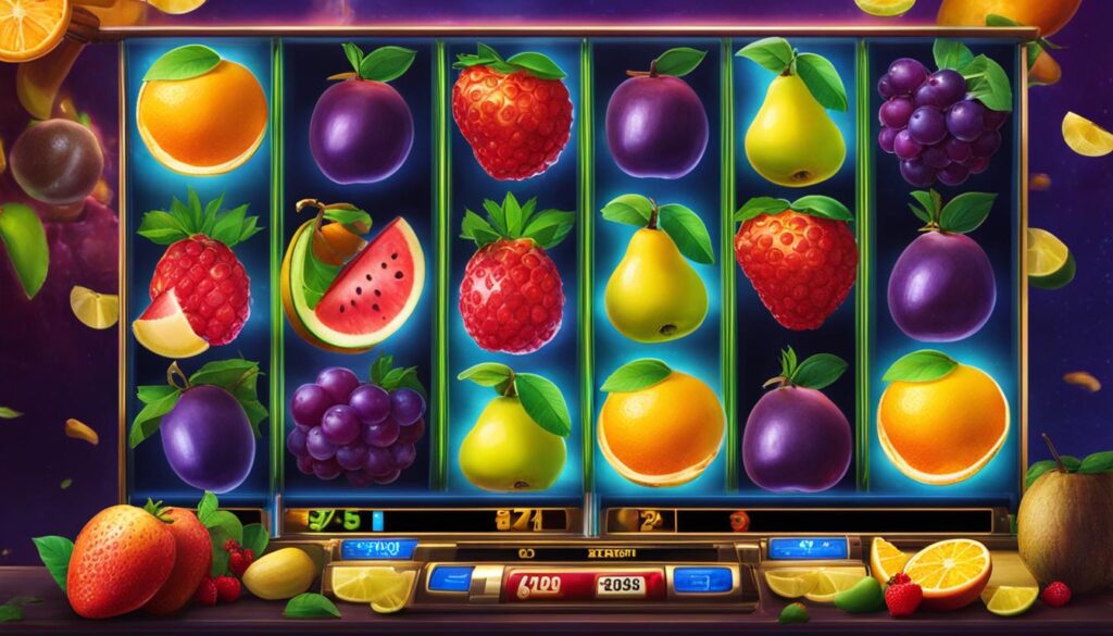 Fruit Warp slots gameplay