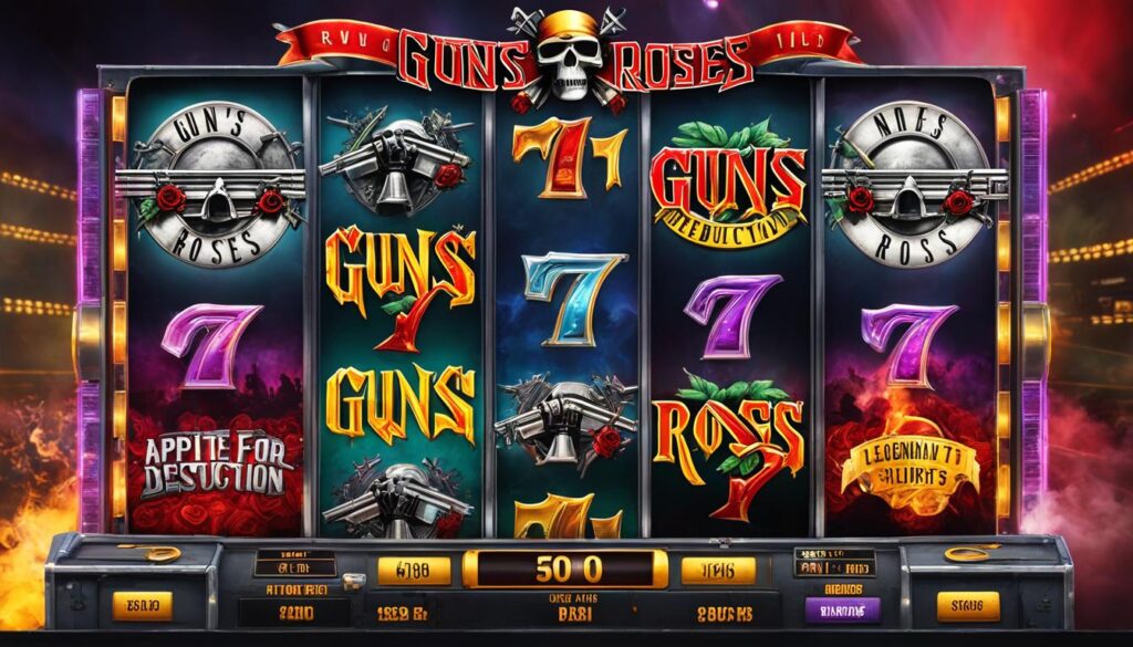 Guns N’ Roses slots appetite for destruction wilds