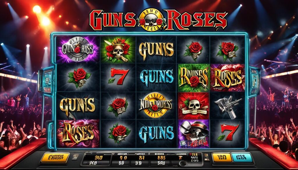 Guns N' Roses slots bonus games