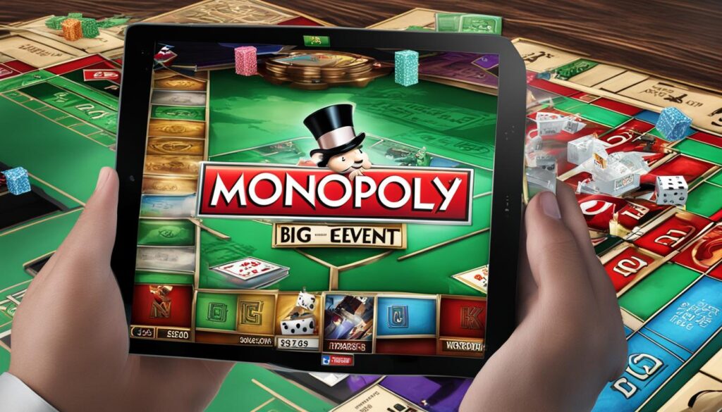 Monopoly Big Event mobile compatibility