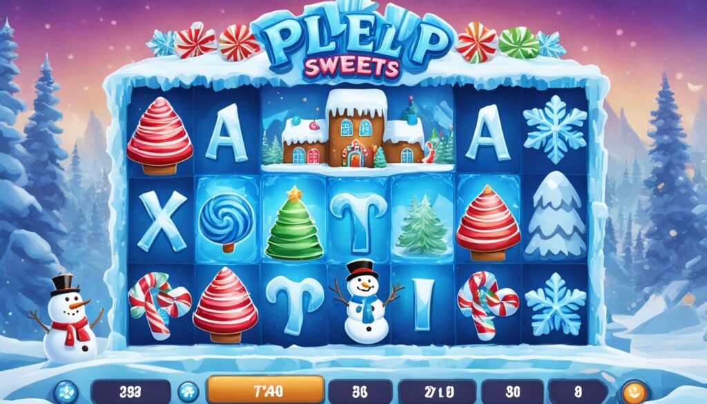 Pile Em Up Frosty Sweets features