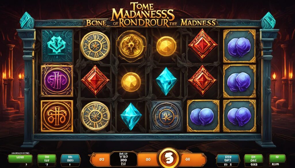 increasing chances of winning on Tome of Madness slots